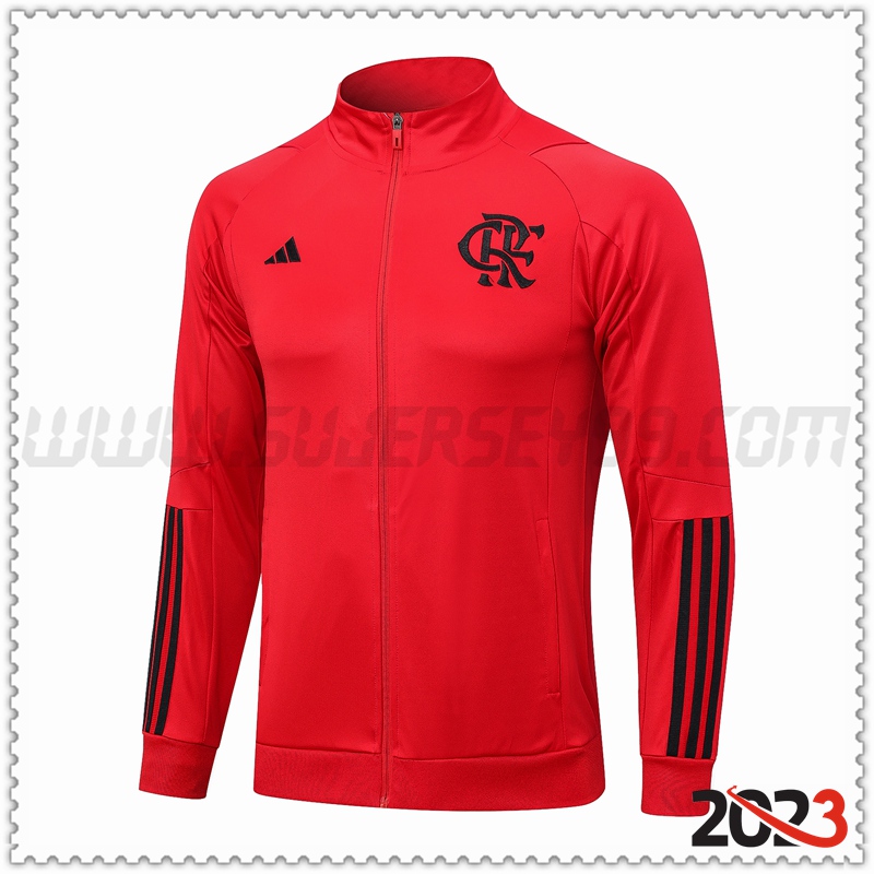 Chaqueta Futbol Flamenco Rojo 2023 2024