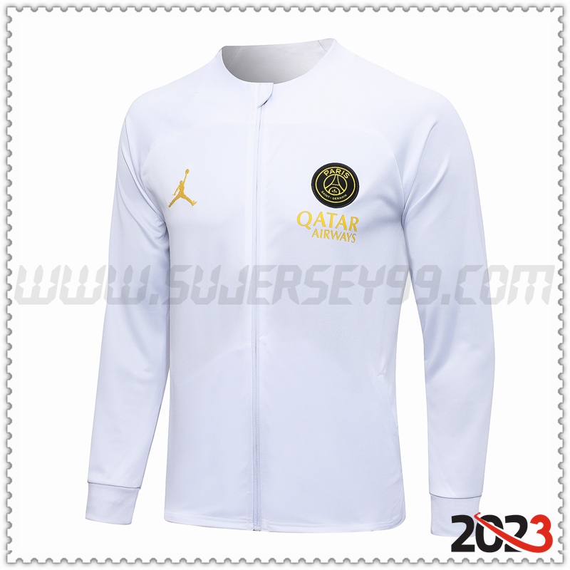 Chaqueta Futbol PSG Blanco 2023 2024