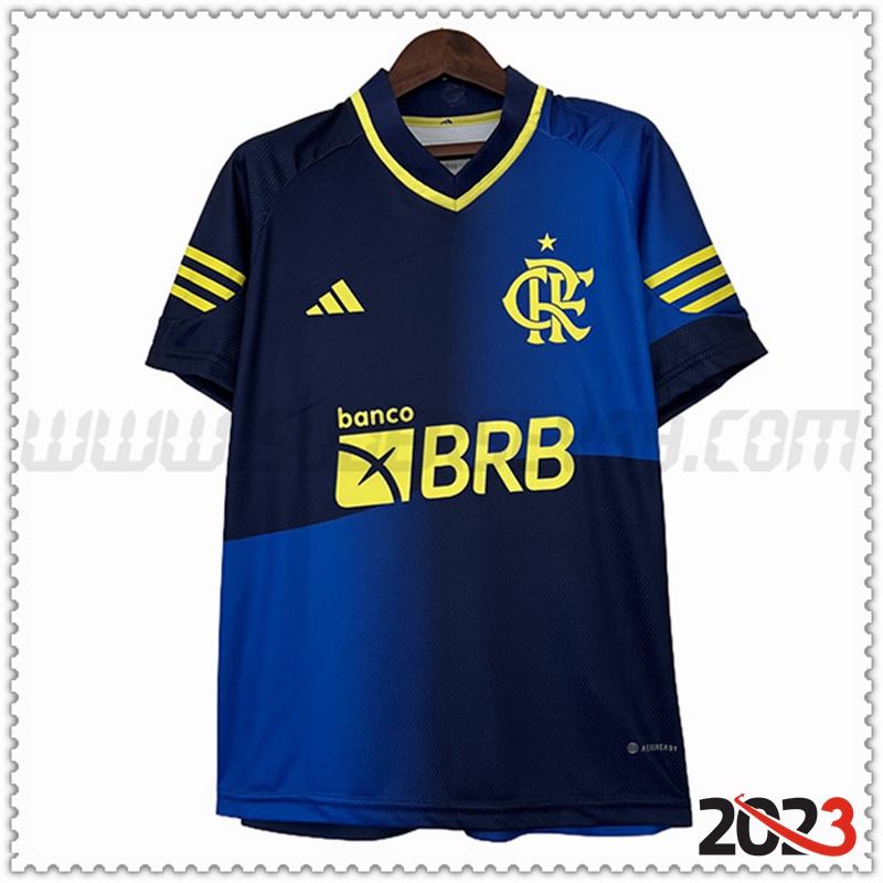 Camiseta Futbol Flamengo Azul Edición especial 2023 2024