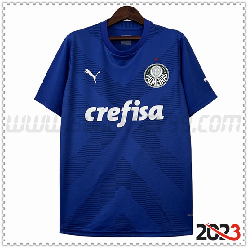 Camiseta Futbol Portero Palmeiras Azul 2023 2024