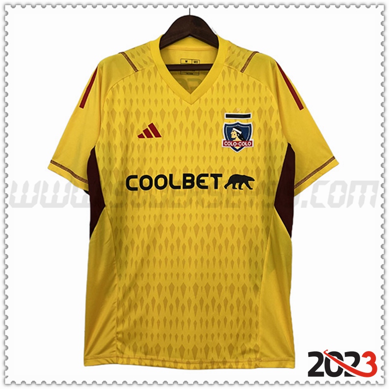 Camiseta Futbol Portero Colo-Colo AMARILLO 2023 2024