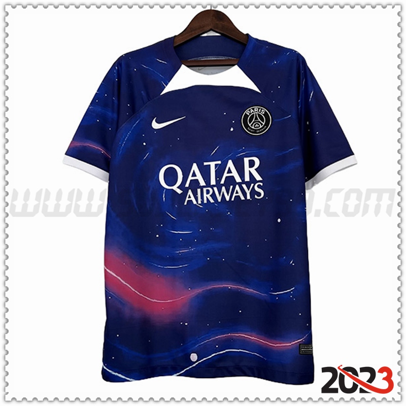 Camiseta Futbol PSG Azul Edición especial 2023 2024