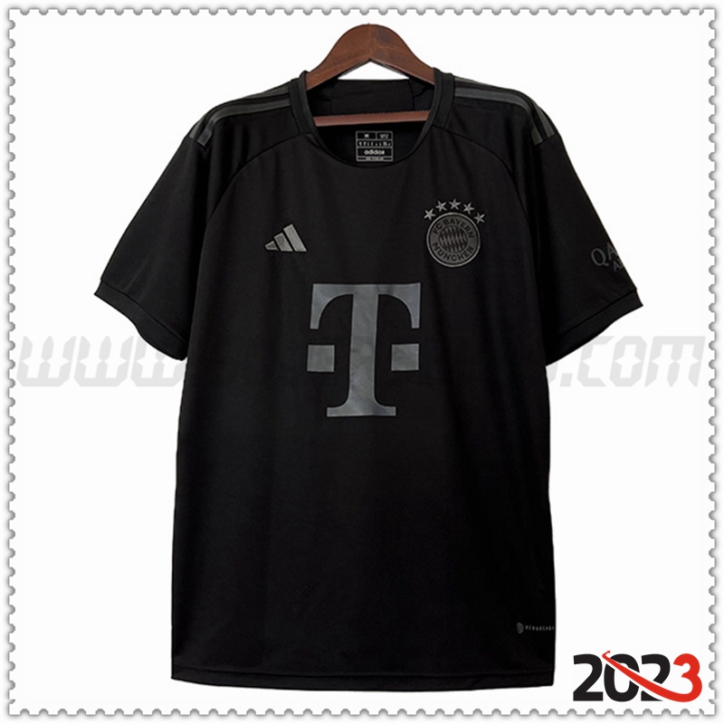 Camiseta Futbol Bayern Munich Negro Edición especial 2023 2024