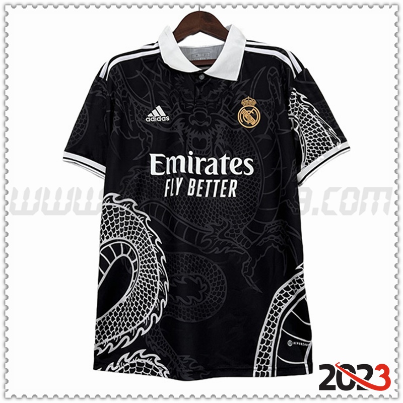 Camiseta Futbol Real Madrid Negro Edición especial 2023 2024