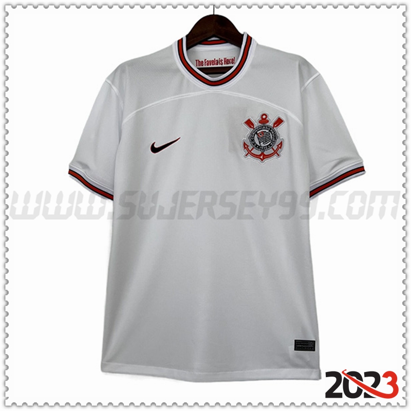 Camiseta Futbol Corinthians Blanco 2023 2024