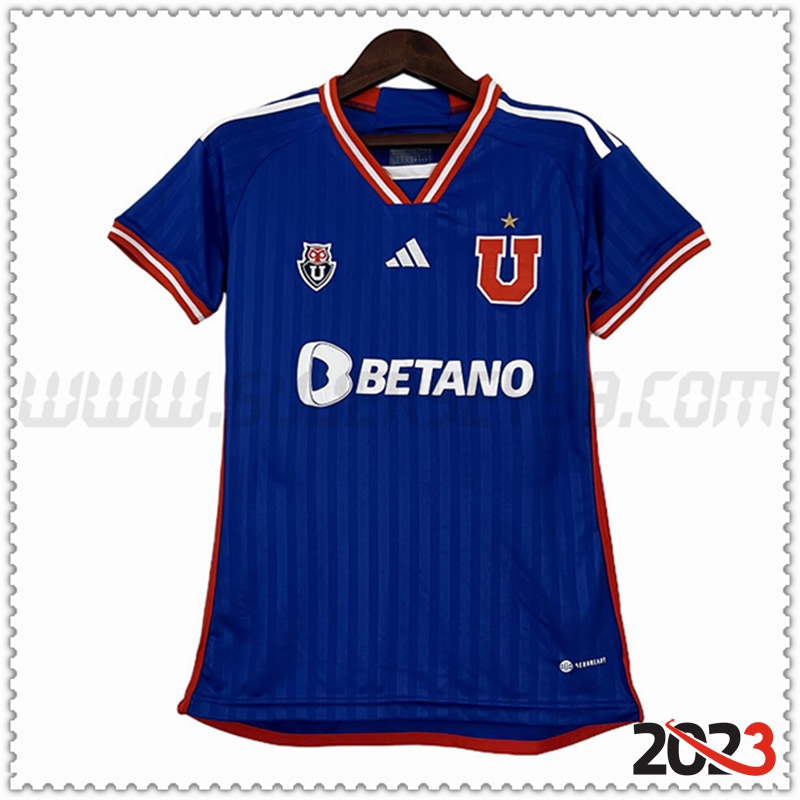 Primera Camiseta Futbol Universidad De Chile Mujer 2023 2024