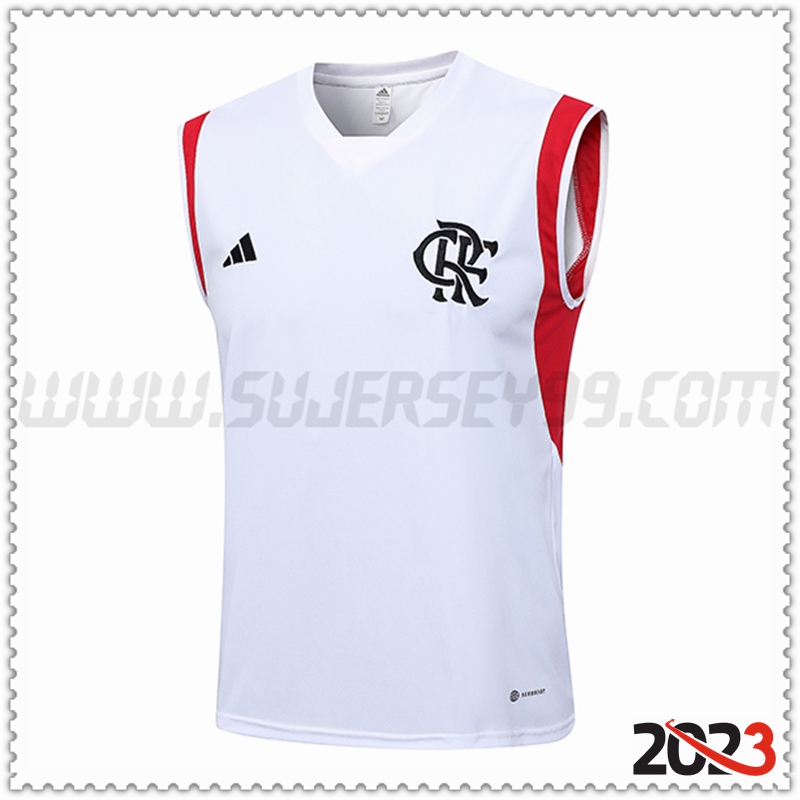 Chalecos De Futbol Flamengo Blanco 2023 2024