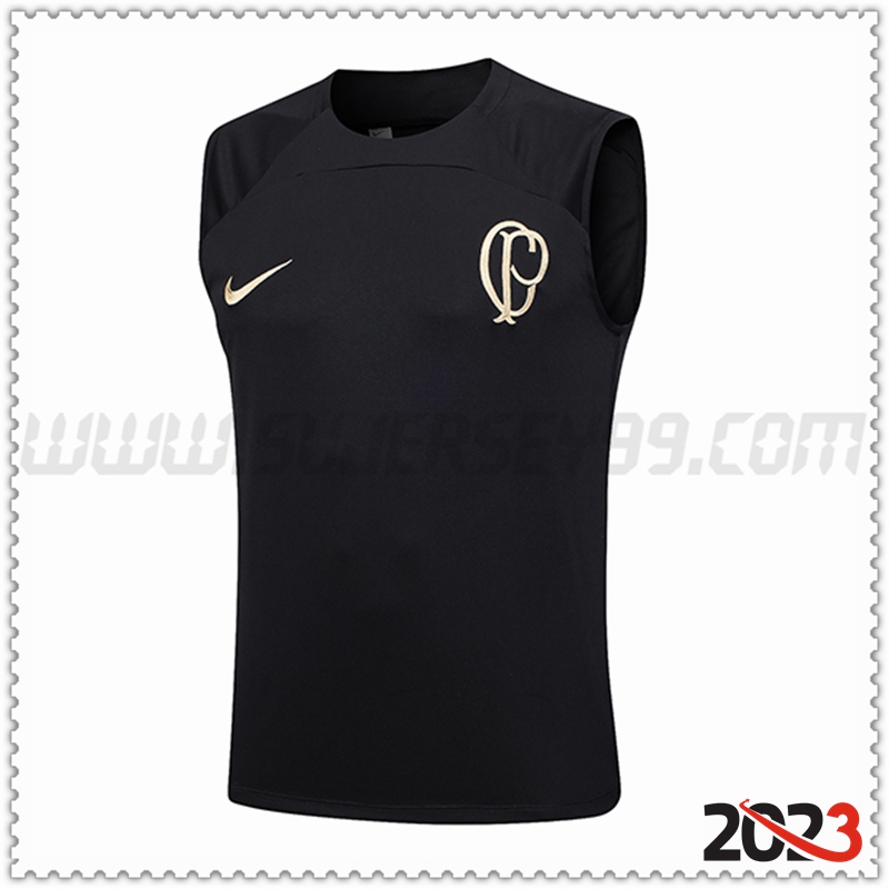 Chalecos De Futbol Corinthians Negro 2023 2024