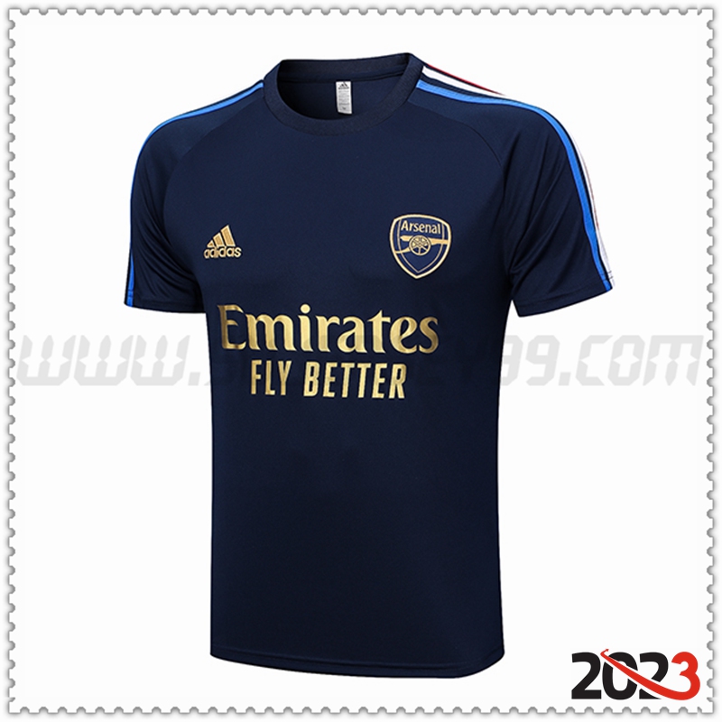 Camiseta Entrenamiento Arsenal Azul marino 2023 2024