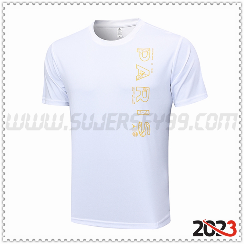 Camiseta Entrenamiento PSG Blanco 2023 2024