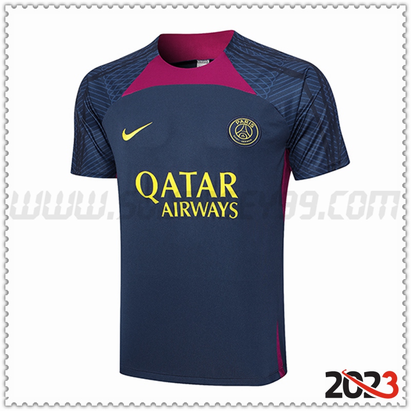 Camiseta Entrenamiento PSG Azul marino 2023 2024