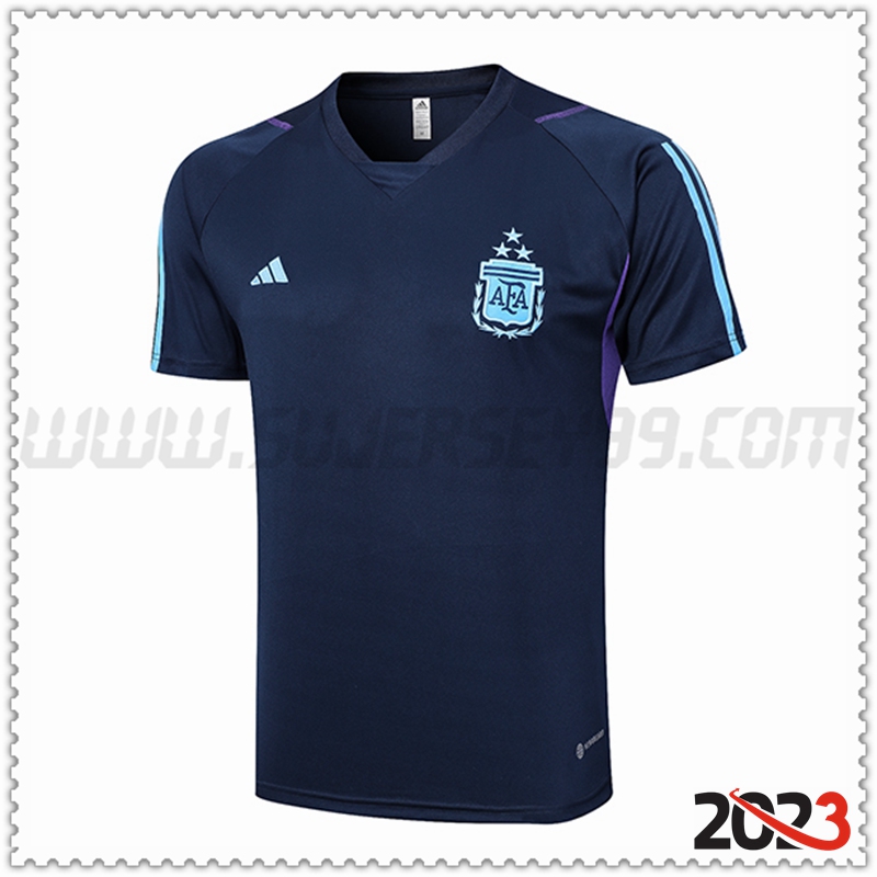 Camiseta Entrenamiento Argentina Azul marino 2023 2024