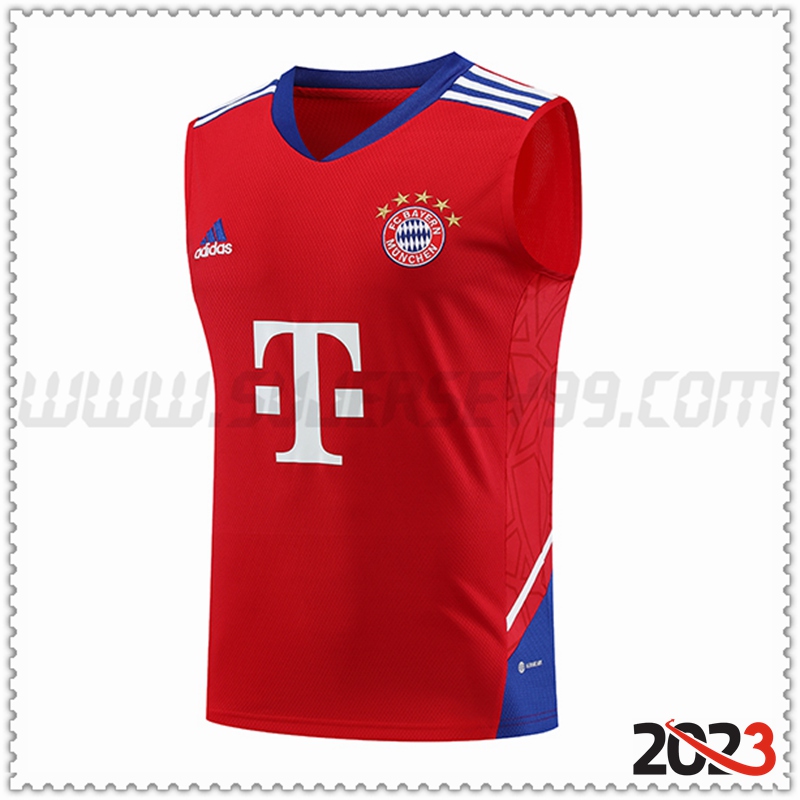 Chalecos De Futbol Bayern Munich Rojo 2023 2024