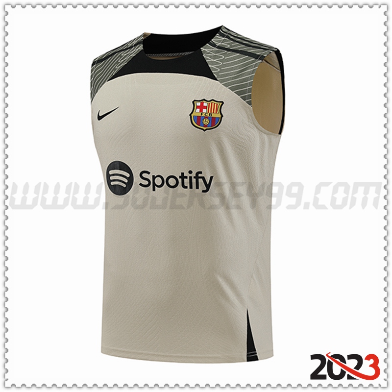 Chalecos De Futbol FC Barcelona Verde 2023 2024 -02