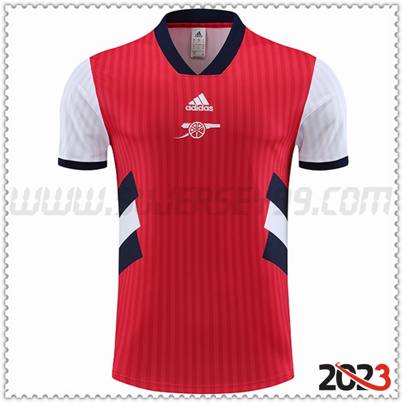 Camiseta Entrenamiento Arsenal Rojo 2023 2024