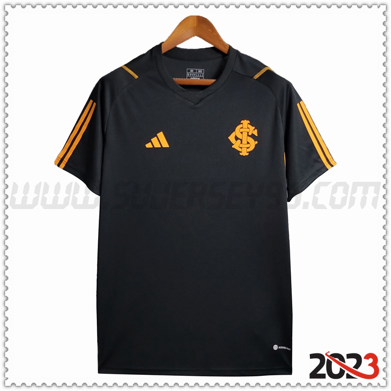 Camiseta Entrenamiento Internacional Negro 2023 2024
