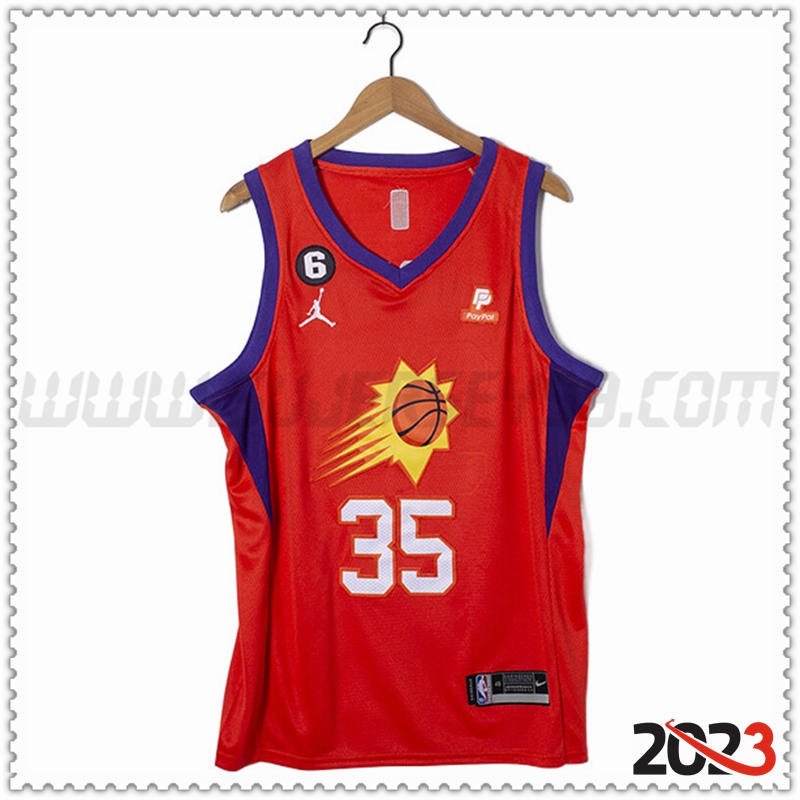 Camisetas Phoenix Suns (DURANT #35) 2022/23 Rojo