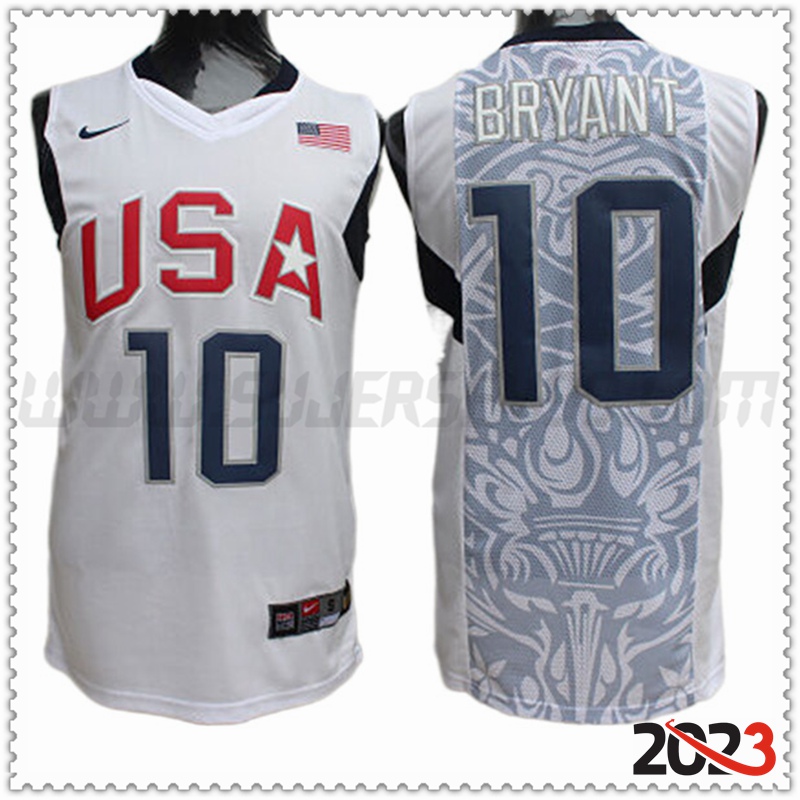 Camisetas USA (BRYANT #10) 2022/23 Blanco