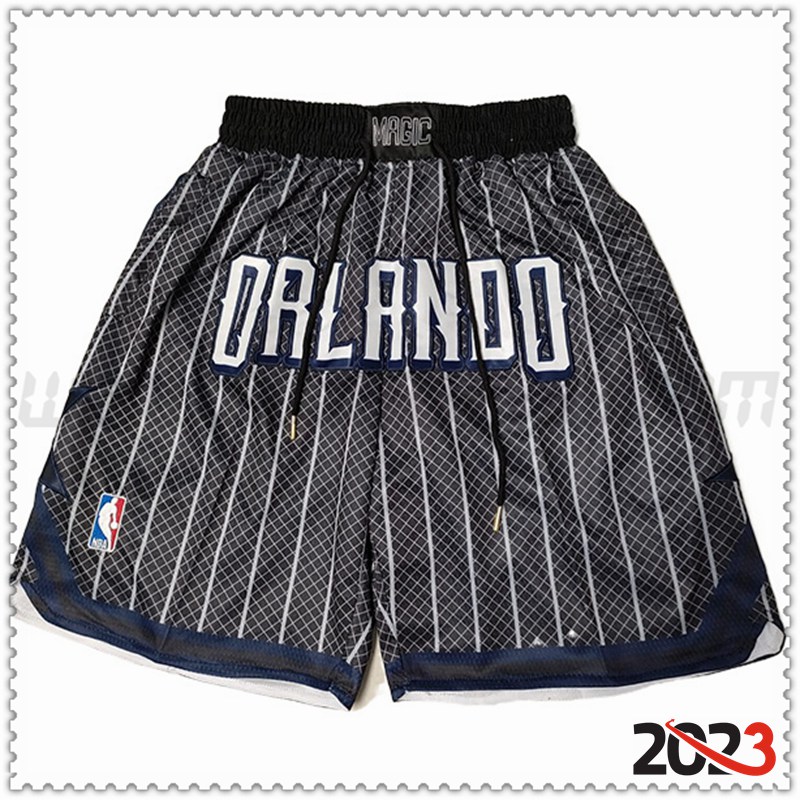 Cortos NBA Orlando Magic 2023 Negro