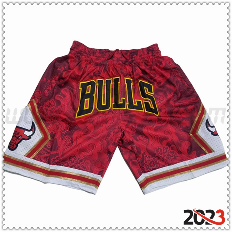 Cortos NBA Chicago Bulls Rojo Limited Edition