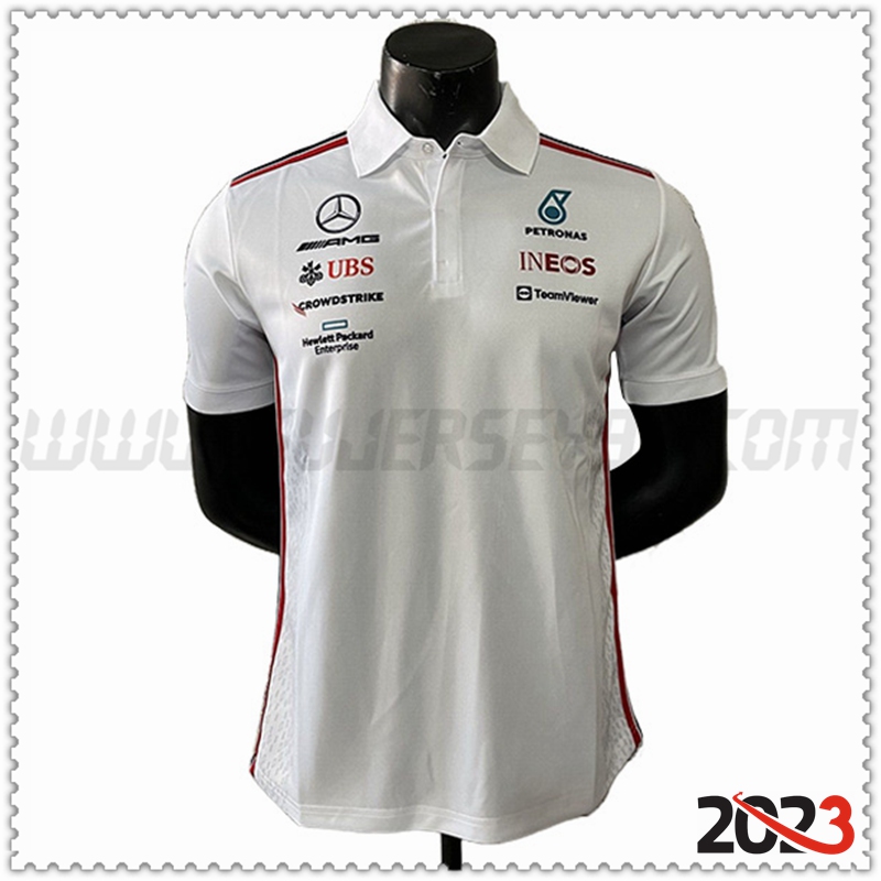 Polo F1 Mercedes Benz Team Blanco 2023