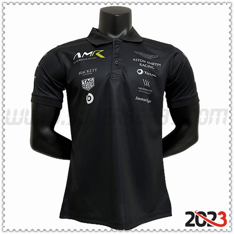 Polo F1 Aston Martin Team Negro 2023