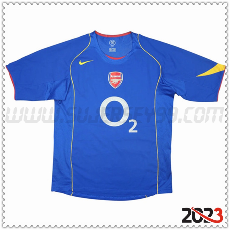 Segunda Camiseta Retro Arsenal 2004/2005