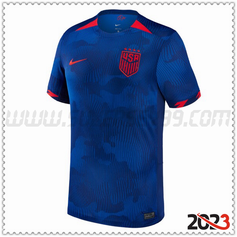 Segunda Camiseta Equipo Estados Unidos 2023 2024