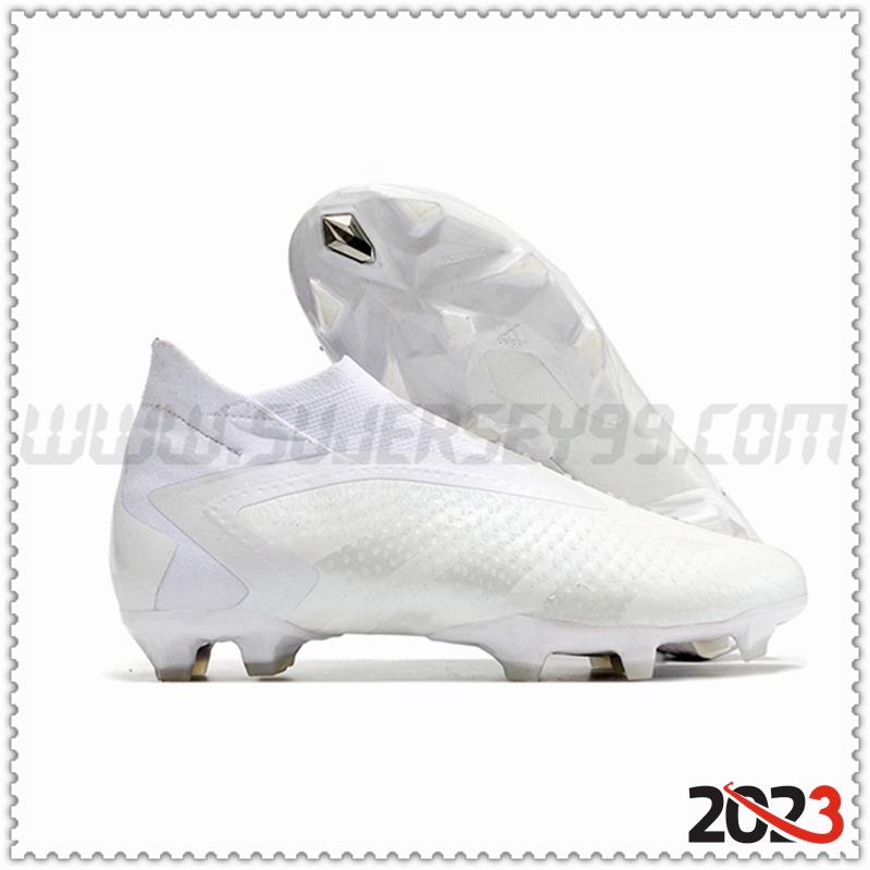 Adidas Botas De Fútbol PREDATOR ACCURACY+ FG BOOTS Blanco