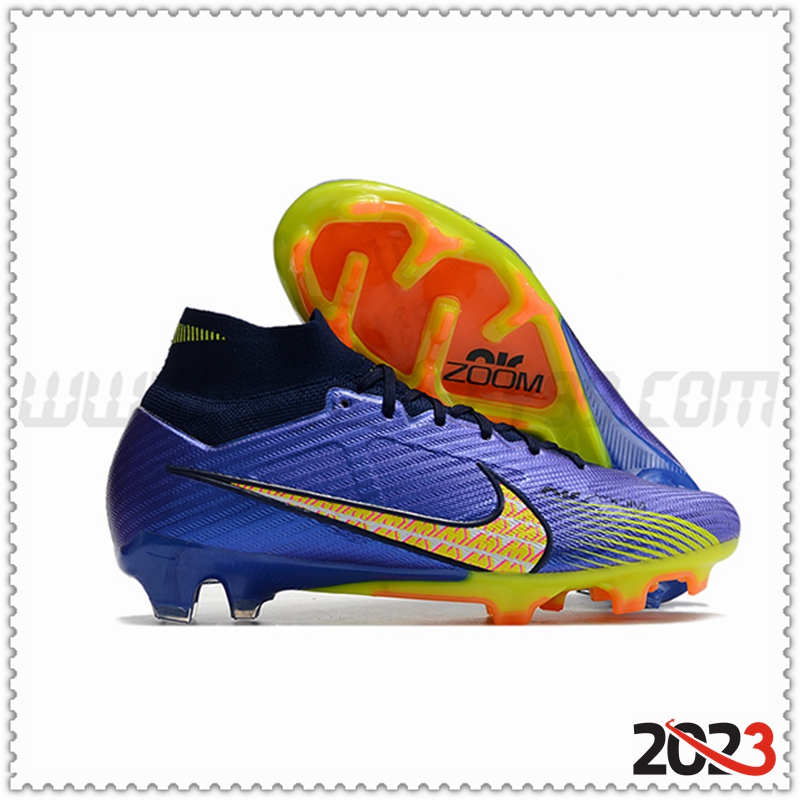 Nike Botas De Fútbol Air Zoom Mercurial Superfly IX Elite FG Azul marino