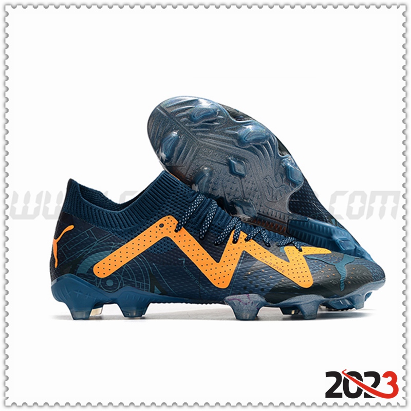 PUMA Botas De Fútbol Future Ultimate FG Azul Oscuro