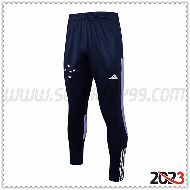 Pantalones Entrenamiento Cruzeiro EC Azul marino 2023 2024 -02