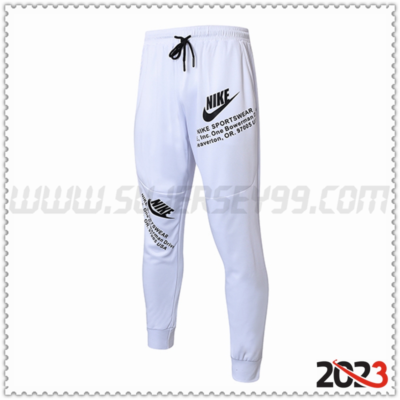 Pantalones Entrenamiento Nike Blanco 2023 2024