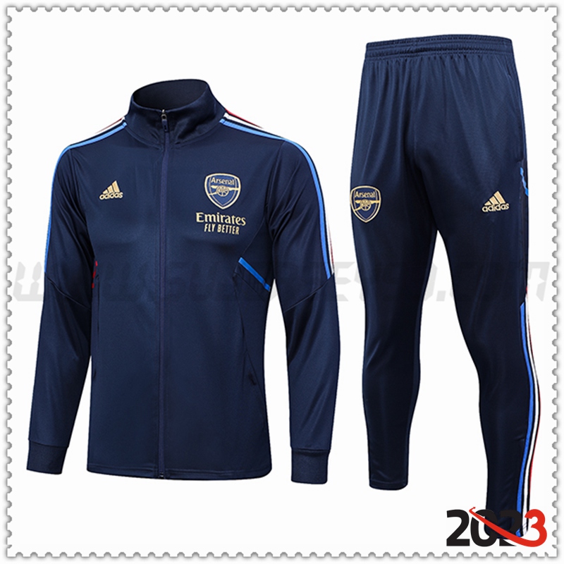 Chaqueta Chandal Futbol Arsenal Azul marino 2023 2024