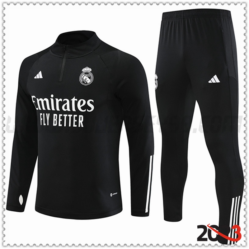 Chandal Futbol Real Madrid Negro 2023 2024