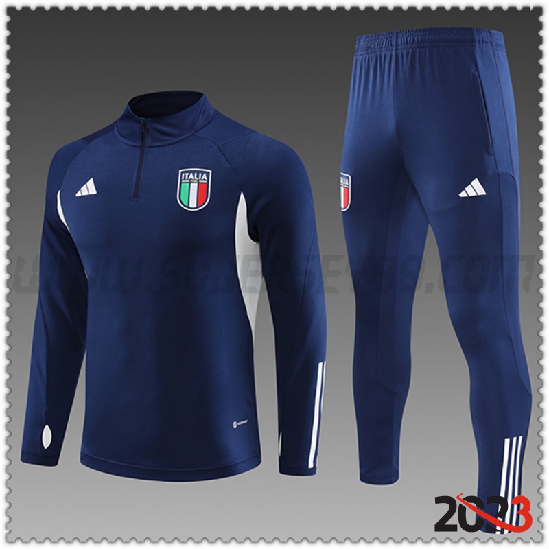 Chandal Futbol Italia Azul marino 2023 2024