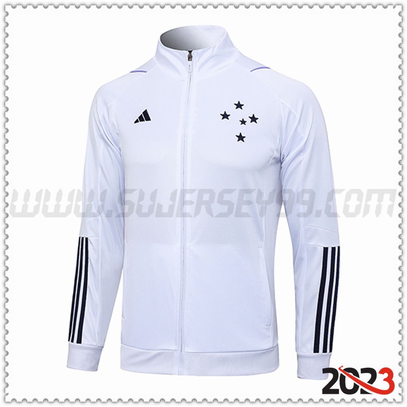 Chaquetas Futbol Cruzeiro EC Blanco 2023 2024