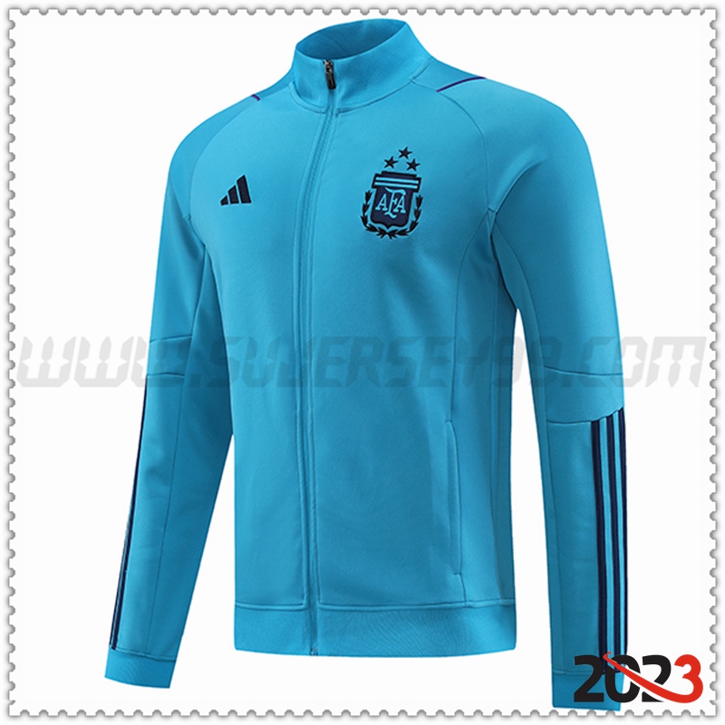 Chaquetas Futbol Argentina Azul Claro 2023 2024