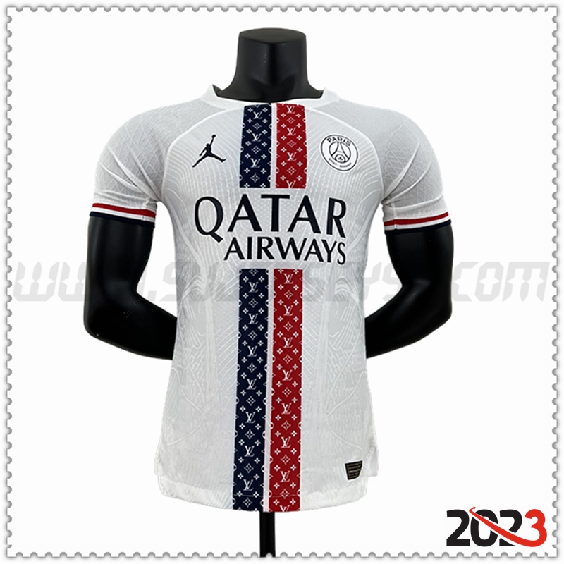 Camiseta Futbol PSG Blanco Edicion especial 2023 2024