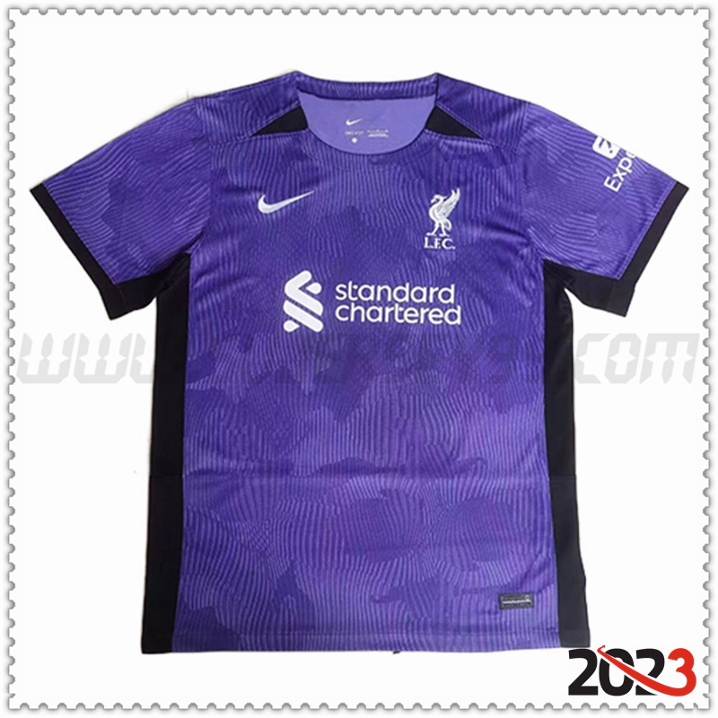 Terza Camiseta Futbol FC Liverpool 2023 2024