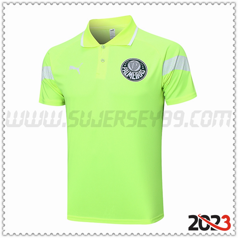 Camiseta Polo Palmeiras Verde 2023 2024 -02