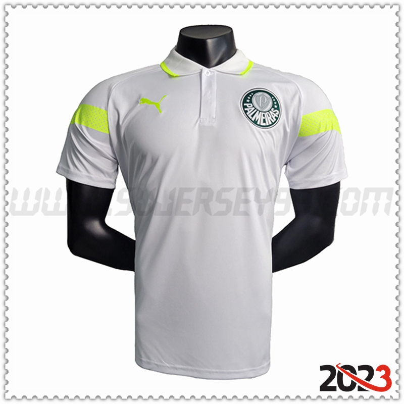 Camiseta Polo Palmeiras Gris 2023 2024 -04