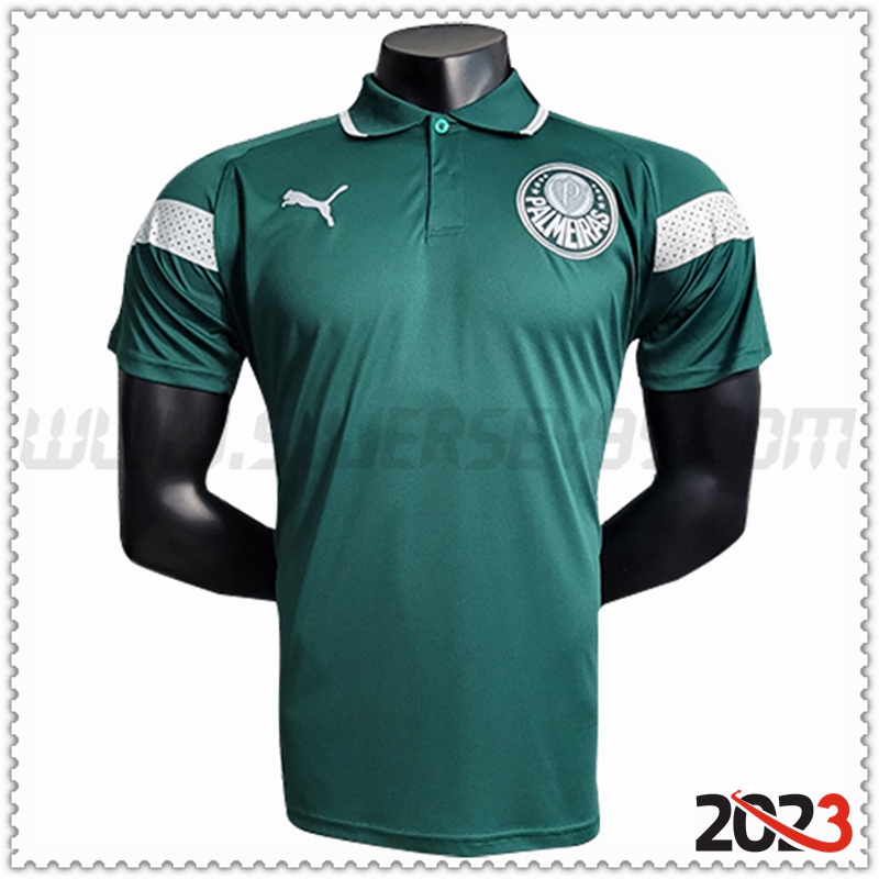 Camiseta Polo Palmeiras Verde 2023 2024 -05