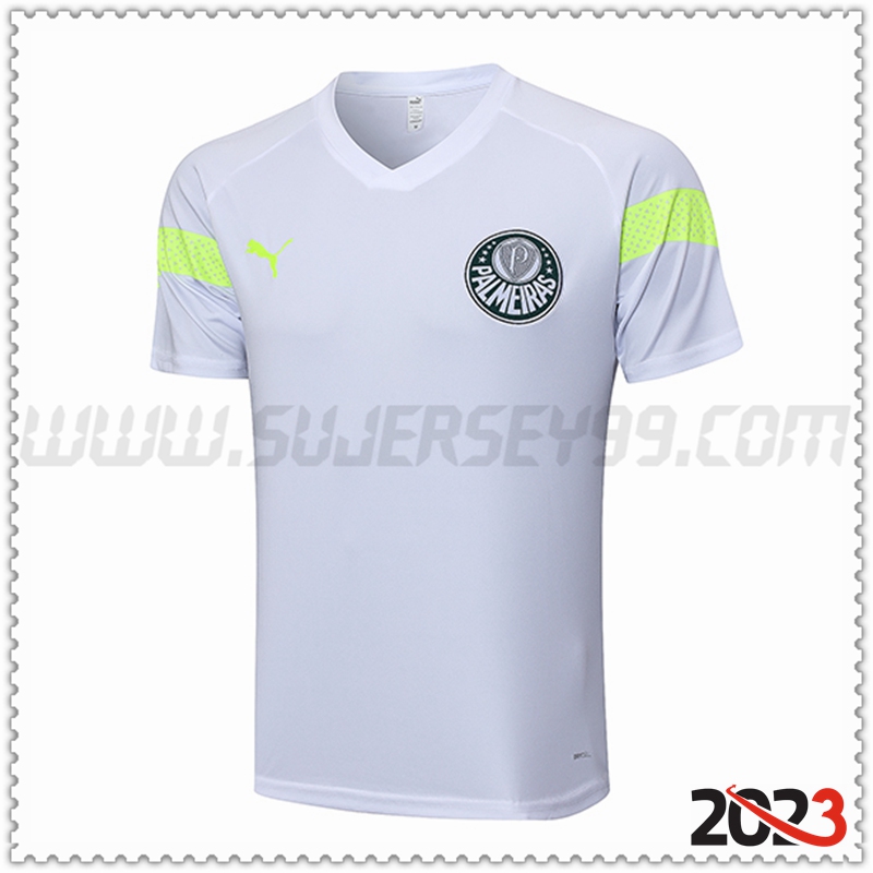 Camiseta Entrenamiento Palmeiras Blanco 2023 2024 -02