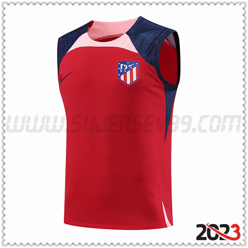 Chalecos De Futbol Atletico Madrid Rojo 2023 2024 -02