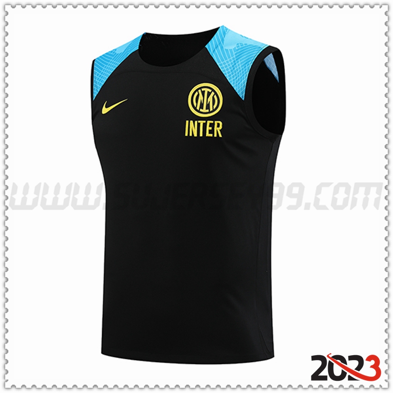 Chalecos De Futbol Inter Milan Negro 2023 2024