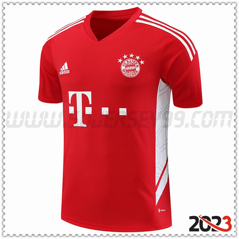 Camiseta Entrenamiento Bayern Munich Rojo 2023 2024