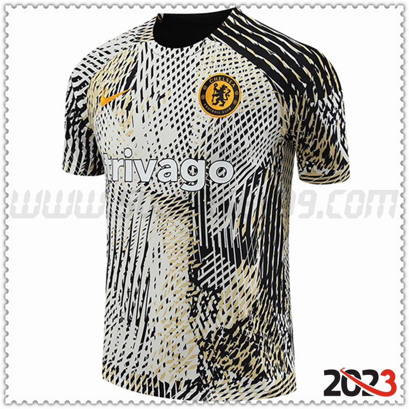 Camiseta Entrenamiento FC Chelsea Amarillo 2023 2024