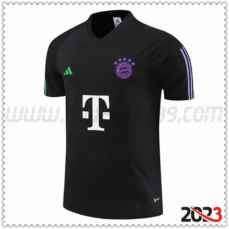 Camiseta Entrenamiento Bayern Munich Negro 2023 2024