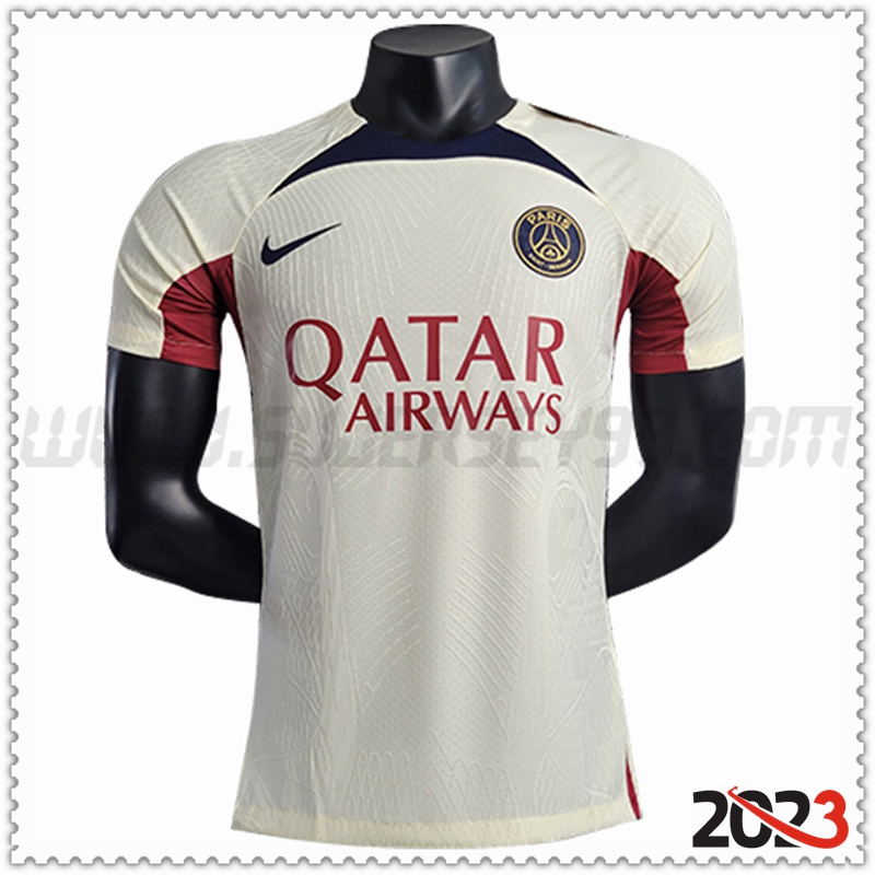 Camiseta Entrenamiento PSG Amarillo 2023 2024 -04